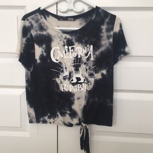 tie dye tee